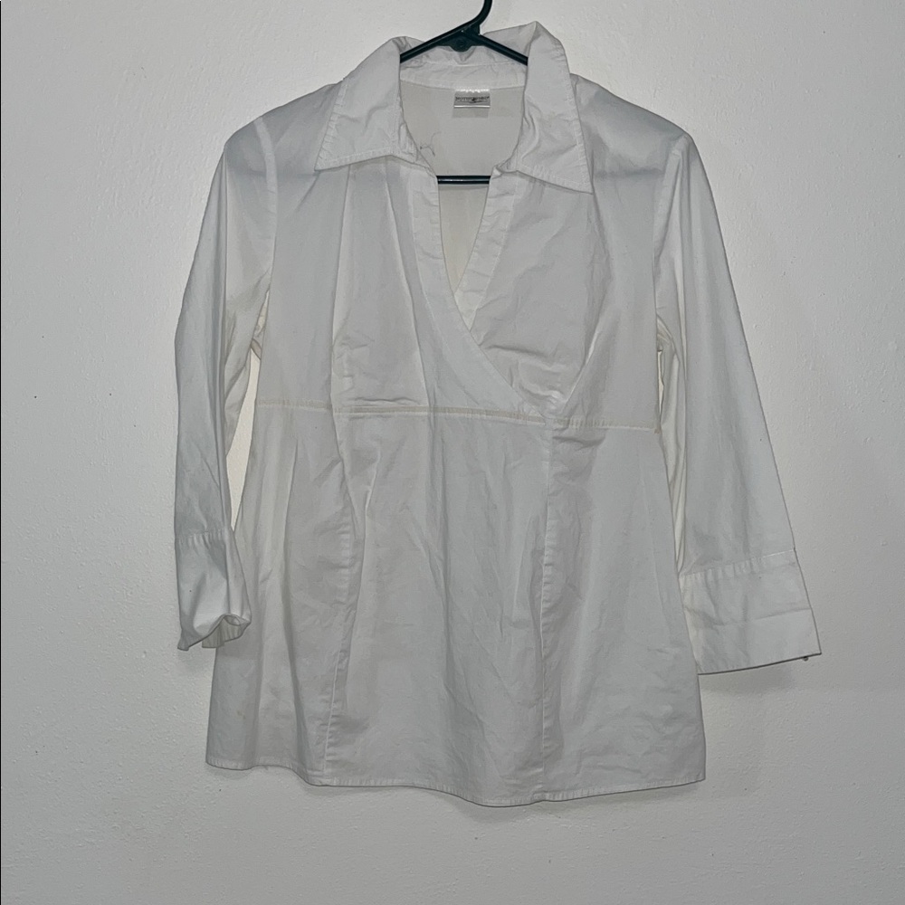 Motherhood Maternity White Blouse